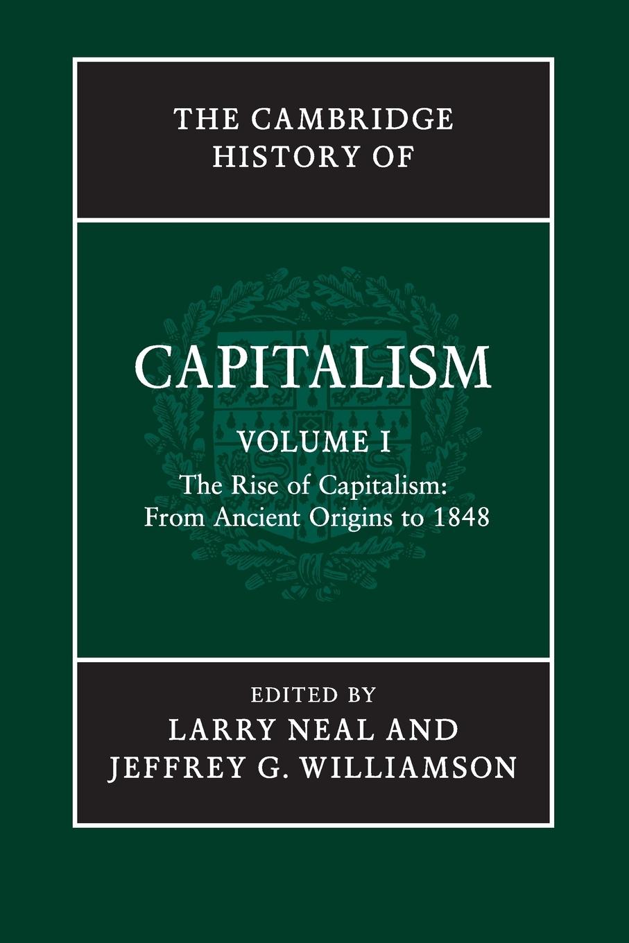 Cover: 9781107583283 | The Cambridge History Capitalism v1 | Jeffrey G. Williamson | Buch