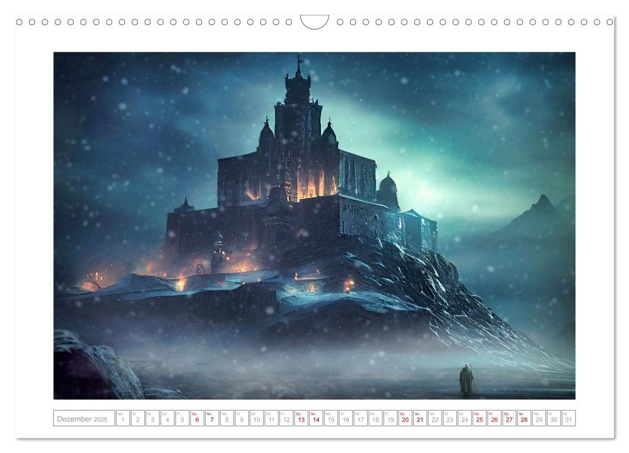 Bild: 9783383826160 | Die Reise des Magiers (Wandkalender 2025 DIN A3 quer), CALVENDO...