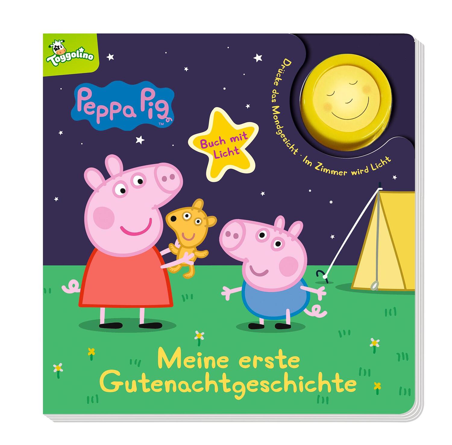 Cover: 9783833239892 | Peppa Pig: Meine erste Gutenachtgeschichte | Pappbilderbuch mit Licht