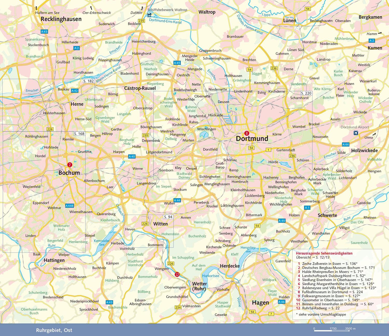 Bild: 9783897945203 | Reiseführer Ruhrgebiet | Metropolen, Industriekultur und Landschaften