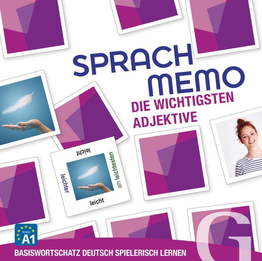 Cover: 9783195895866 | SPRACHMEMO Die wichtigsten Adjektive | Grubbe Media | Spiel | 108 S.