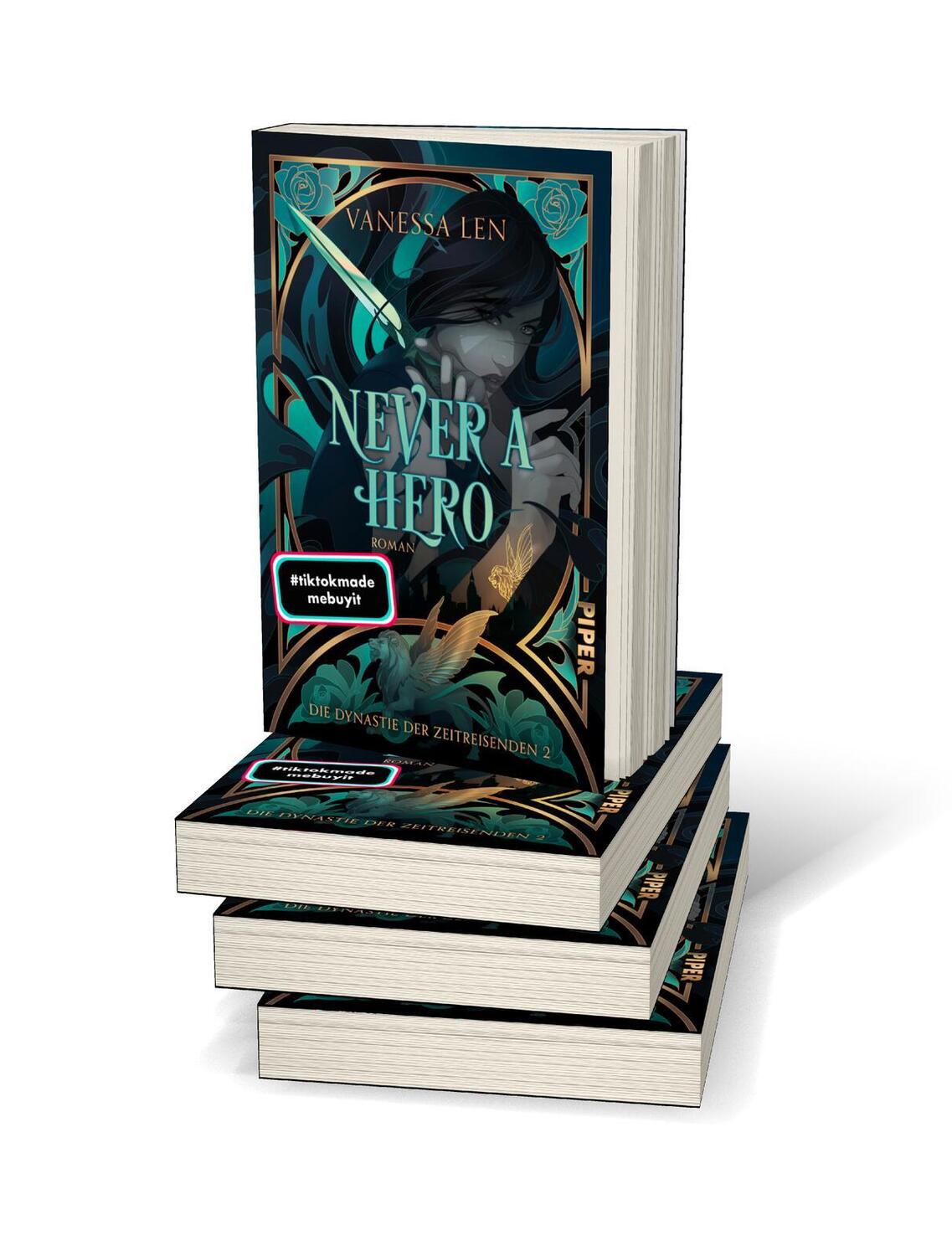 Bild: 9783492706155 | Never a Hero | Roman Fantastischer Young-Adult-Zeitreise-Roman | Len