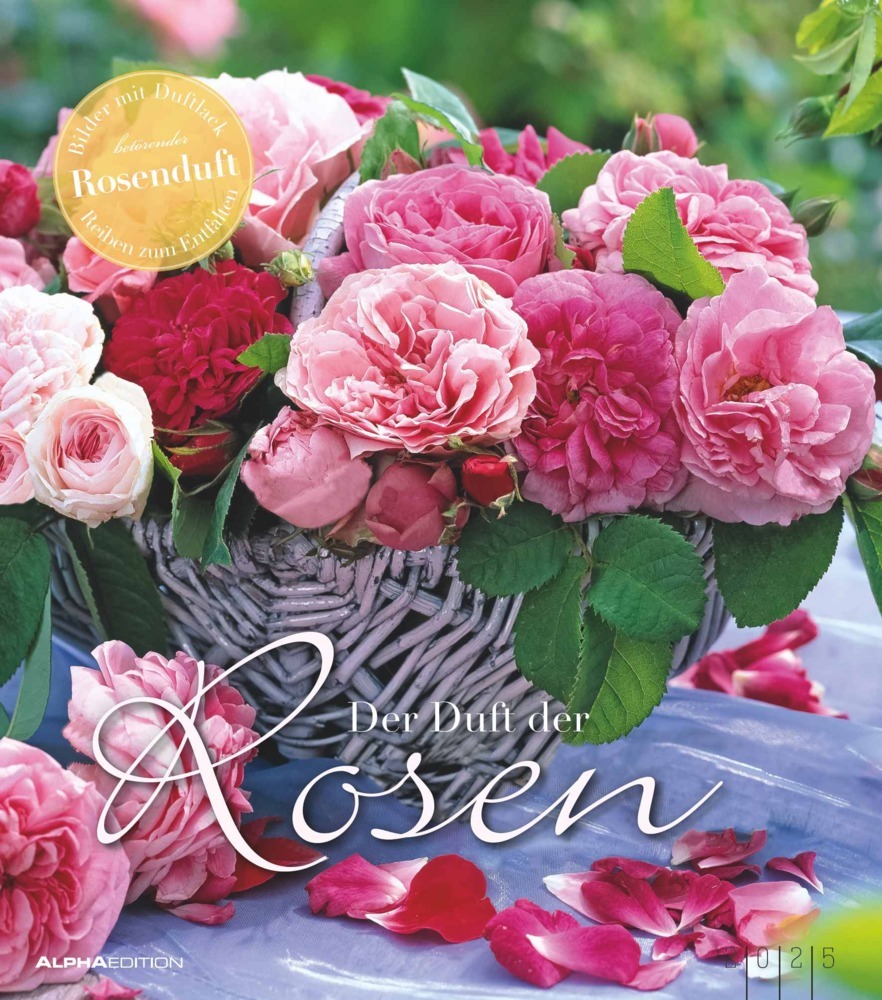 Cover: 4251732342135 | Alpha Edition - Der Duft der Rosen 2025 Bildkalender, 30,x34cm,...