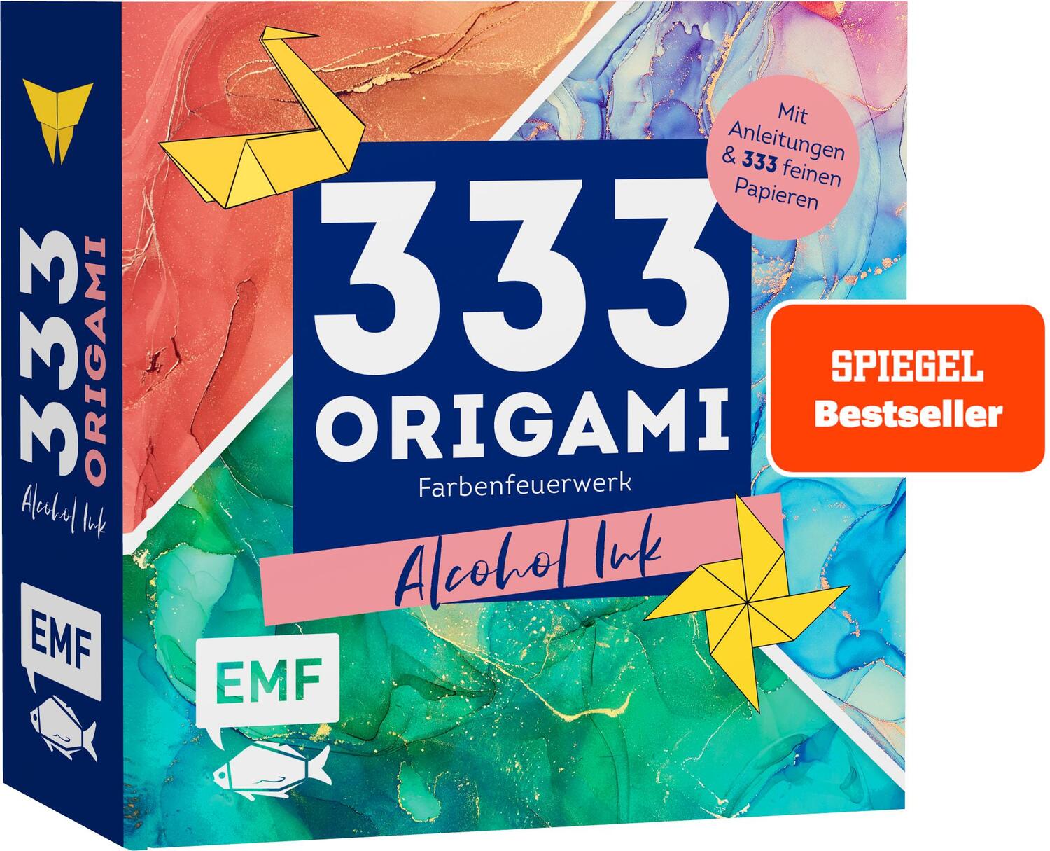 Cover: 9783745906103 | 333 Origami - Farbenfeuerwerk: Alcohol Ink | Taschenbuch | 692 S.