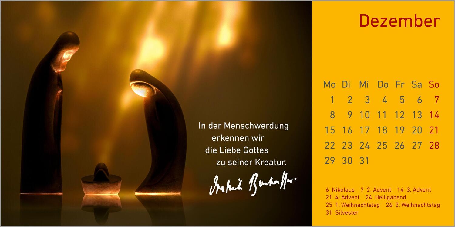 Bild: 9783579079288 | Jahres-Geleit 2025 | Dietrich Bonhoeffer | Kalender | 13 S. | Deutsch