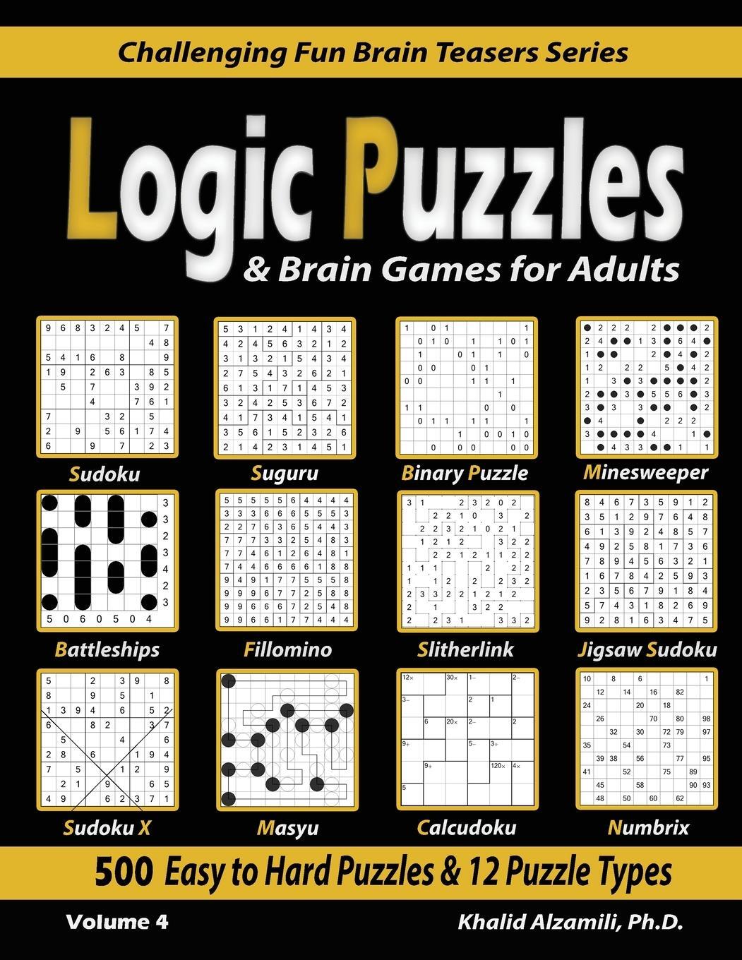 Cover: 9789922636122 | Logic Puzzles &amp; Brain Games for Adults | Khalid Alzamili | Taschenbuch