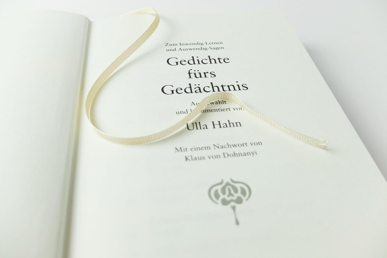 Bild: 9783328600312 | Gedichte fürs Gedächtnis | Ulla Hahn | Buch | 320 S. | Deutsch | 2020