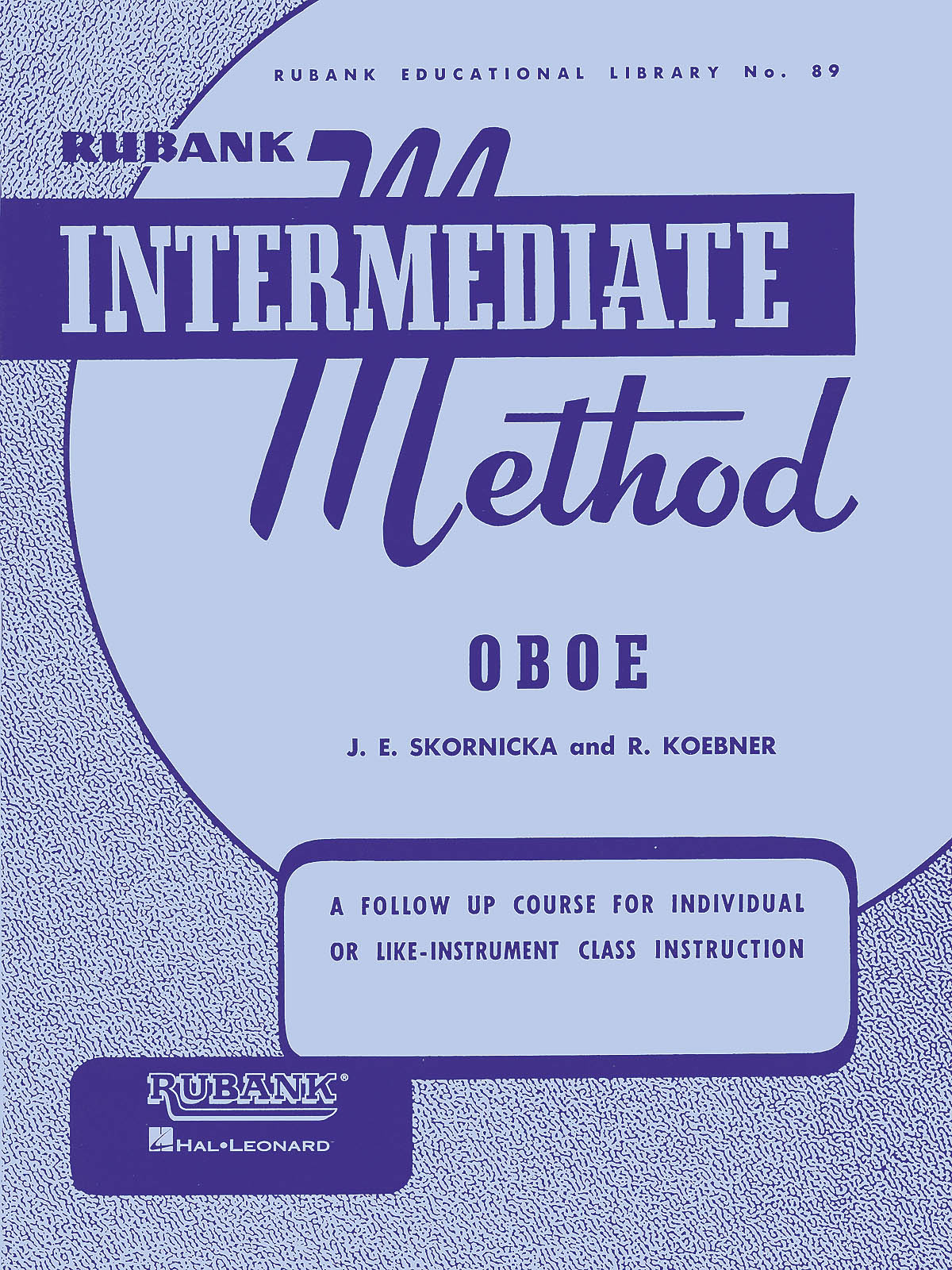 Cover: 73999702200 | Rubank Intermediate Method - Oboe | Intermediate Method | Buch | 1989