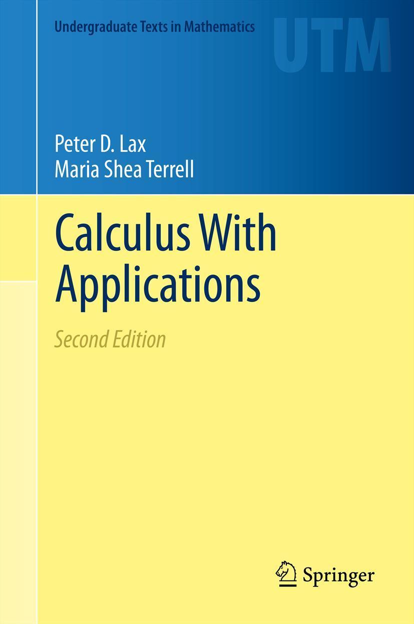 Cover: 9781461479451 | Calculus With Applications | Maria Shea Terrell (u. a.) | Buch | xii