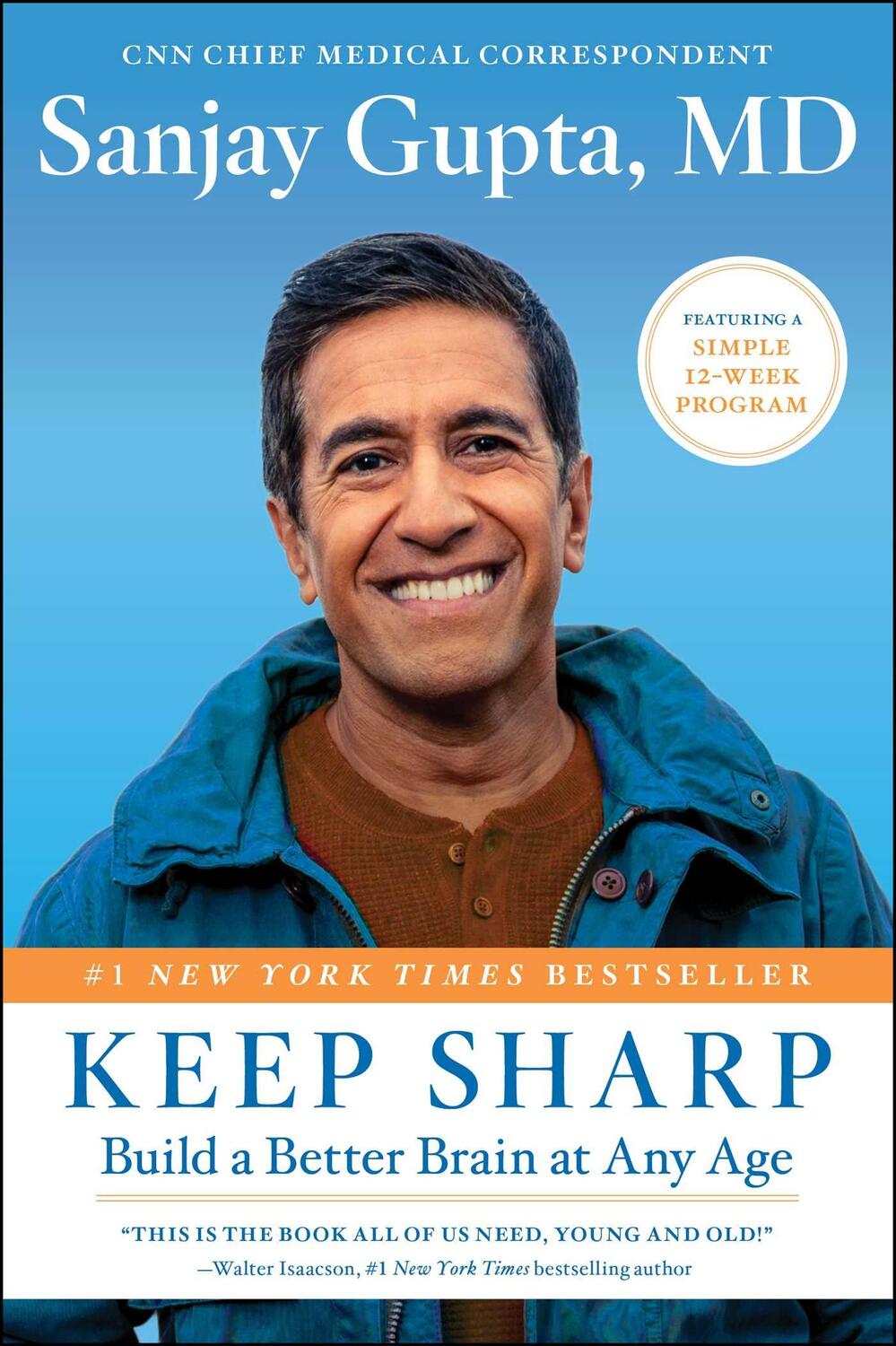 Cover: 9781501166747 | Keep Sharp: Build a Better Brain at Any Age | Sanjay Gupta | Buch