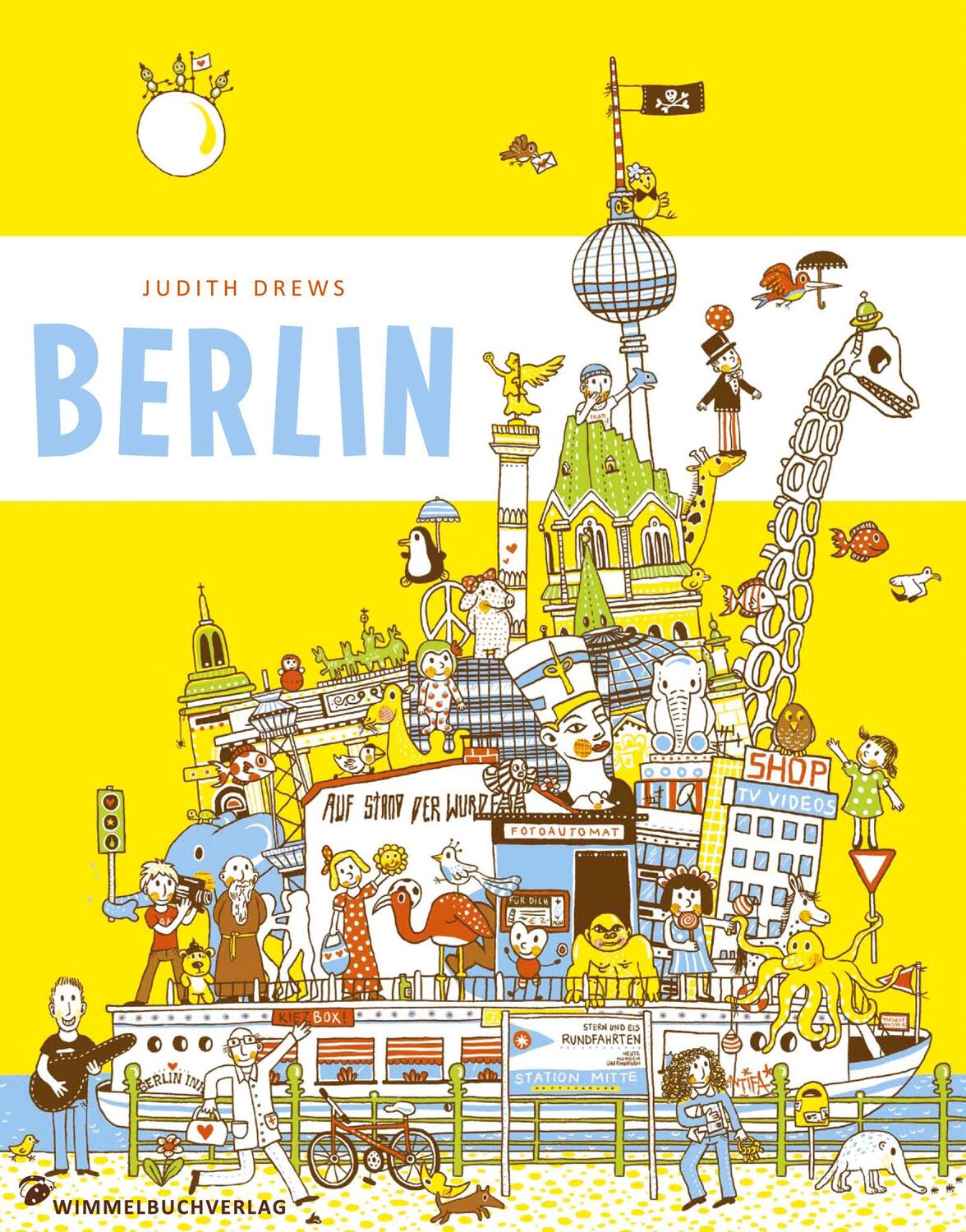Cover: 9783942491150 | Berlin Wimmelbuch pocket | Ausbruch aus dem Zoo | Judith Drews | Buch