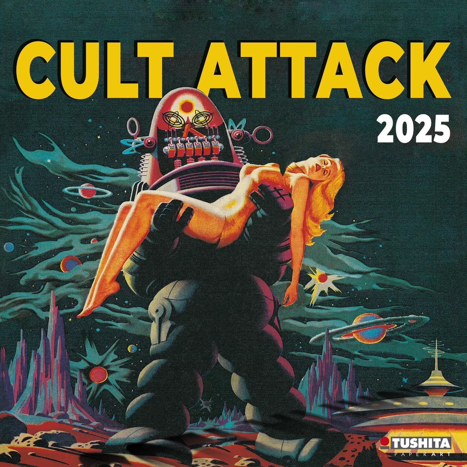 Cover: 9783959293945 | Cult Attack 2025 | Kalender 2025 | Kalender | Media Illustration