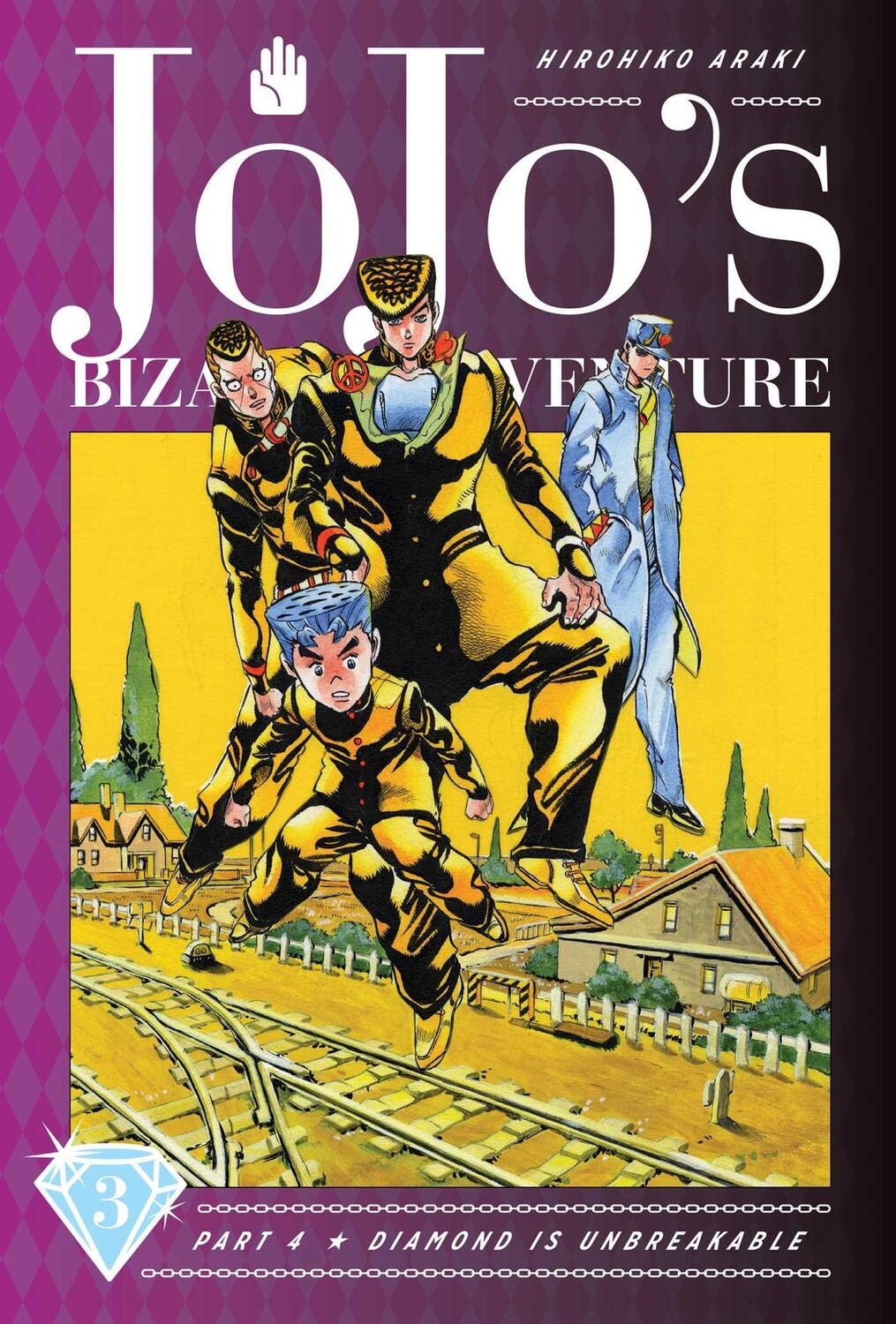 Cover: 9781974708093 | JoJo's Bizarre Adventure: Part 4--Diamond Is Unbreakable, Vol. 3