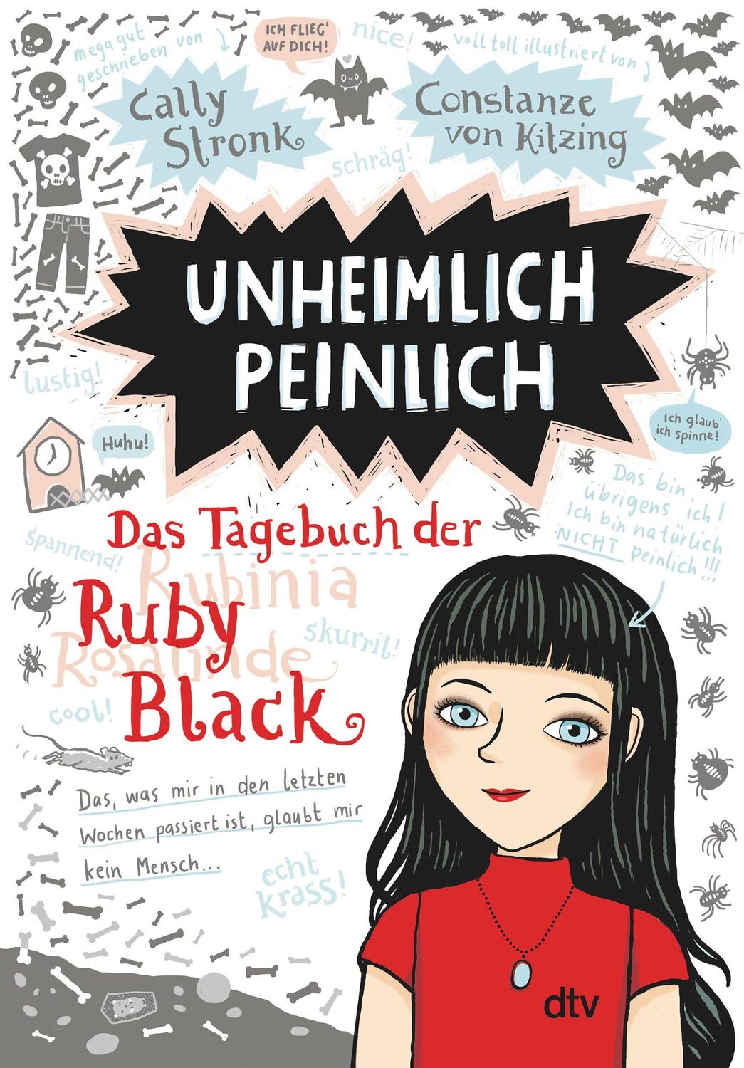 Cover: 9783423762748 | Unheimlich peinlich - Das Tagebuch der Ruby Black | Cally Stronk