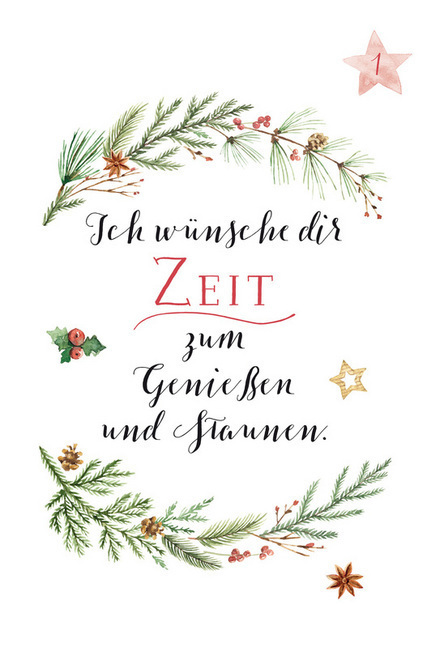 Cover: 9783789398230 | 24 Weihnachtswünsche für dich | Mehrteiliges Produkt | 24 S. | Deutsch
