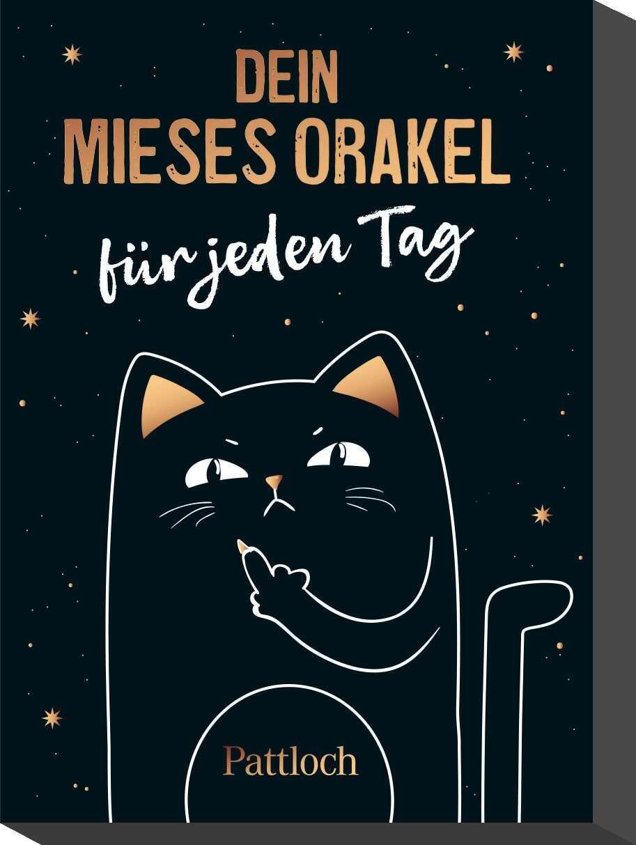 Cover: 4260308345586 | Dein mieses Orakel für jeden Tag | Pattloch Verlag | Box | Schachtel