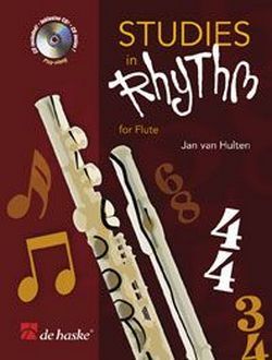 Cover: 9789043129275 | Studies in Rhythm | for Flute | J.W.A. van Hulten | Buch + CD | 2007