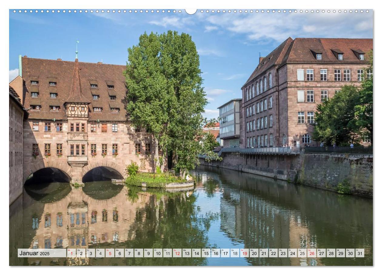 Bild: 9783435586332 | NÜRNBERG Historisches Stadtherz (hochwertiger Premium Wandkalender...