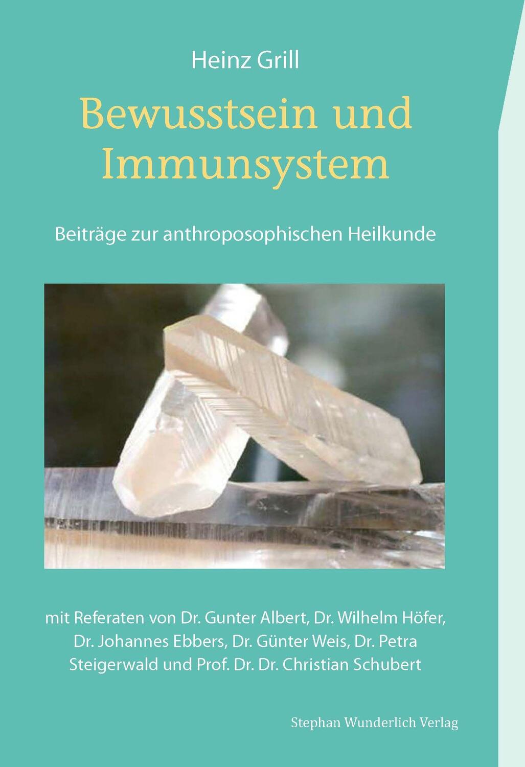 Cover: 9783948803056 | Bewusstsein und Immunsystem | Heinz Grill | Taschenbuch | Deutsch