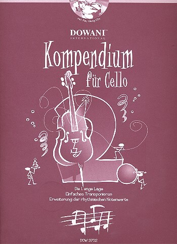 Cover: 9783905477030 | Kompendium für Cello Band 2 (+CD) für 2 Celli (Schüler und Lehrer)