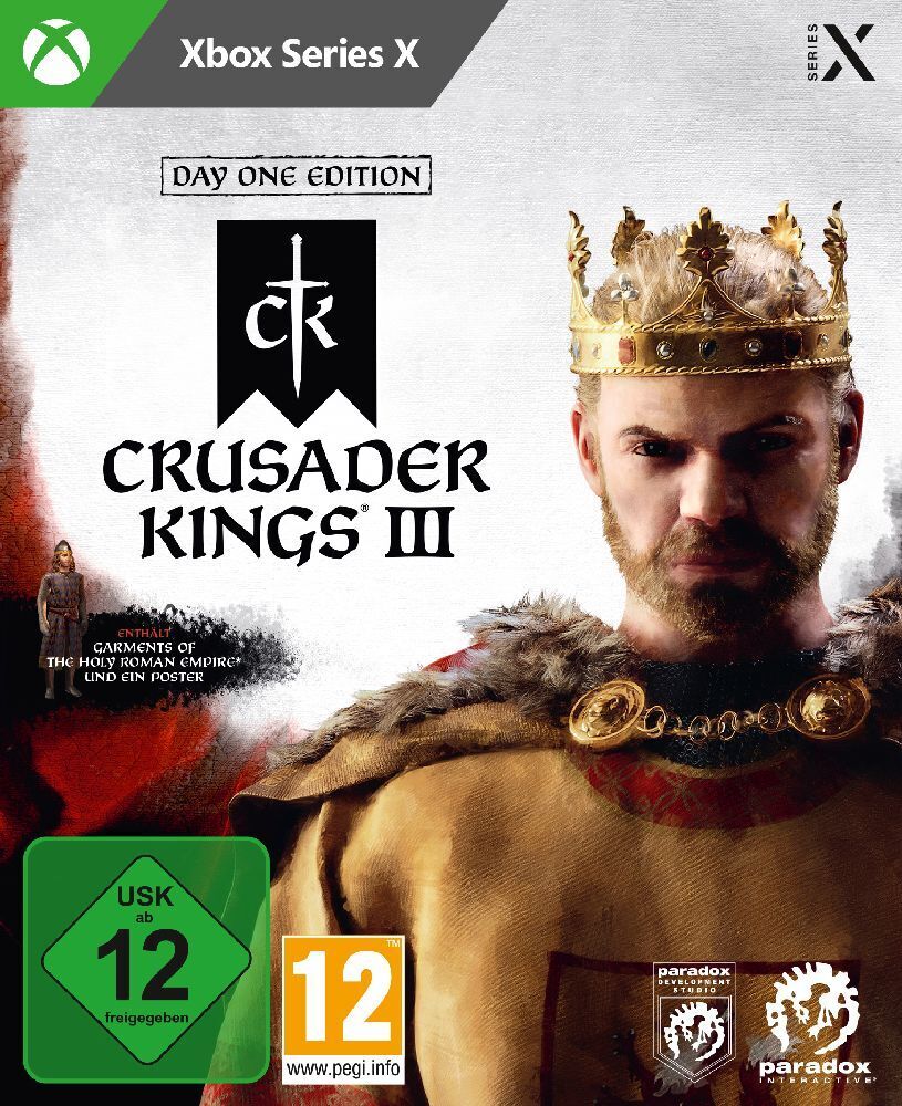 Cover: 4020628676742 | Crusader Kings III, 1 Xbox One-Blu-ray Disc (Day One Edition) | 2022