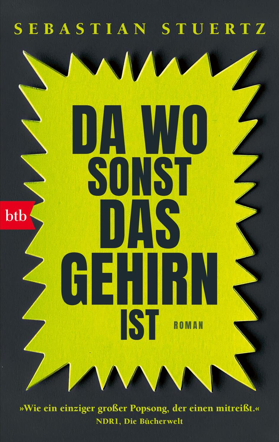 Cover: 9783442774326 | Da wo sonst das Gehirn ist | Roman | Sebastian Stuertz | Taschenbuch