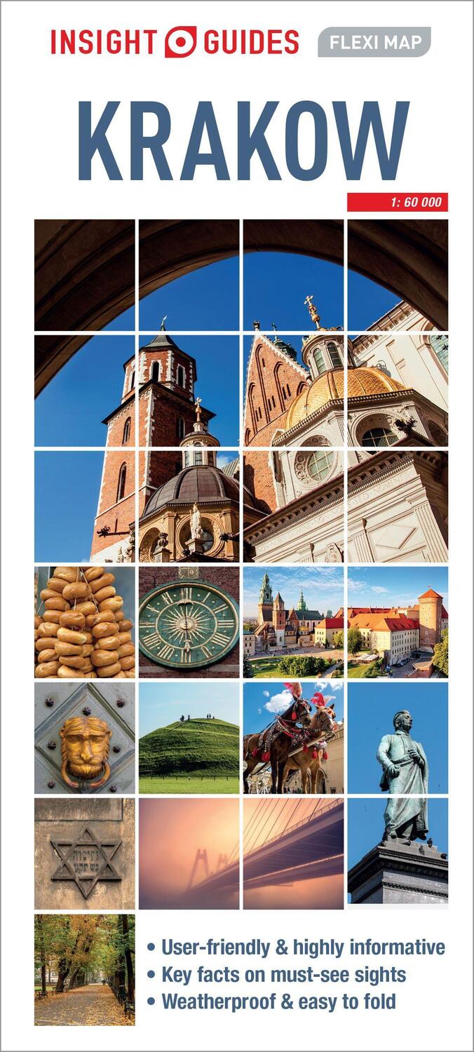 Cover: 9781786719317 | Insight Guides Flexi Map Krakow | Insight Guides | (Land-)Karte | 2018