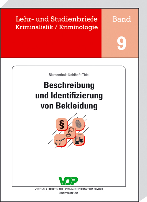 Cover: 9783801105884 | Beschreibung und Identifizierung von Bekleidung | Blumenthal (u. a.)
