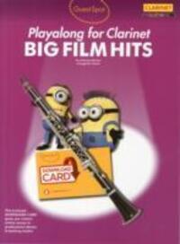 Cover: 9781783058730 | Guest Spot: Big Film Hits Playalong For Clarinet | Music Sales Own