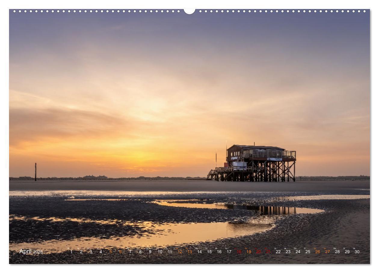 Bild: 9783383868917 | Nordseeurlaub in St. Peter-Ording (Wandkalender 2025 DIN A2 quer),...