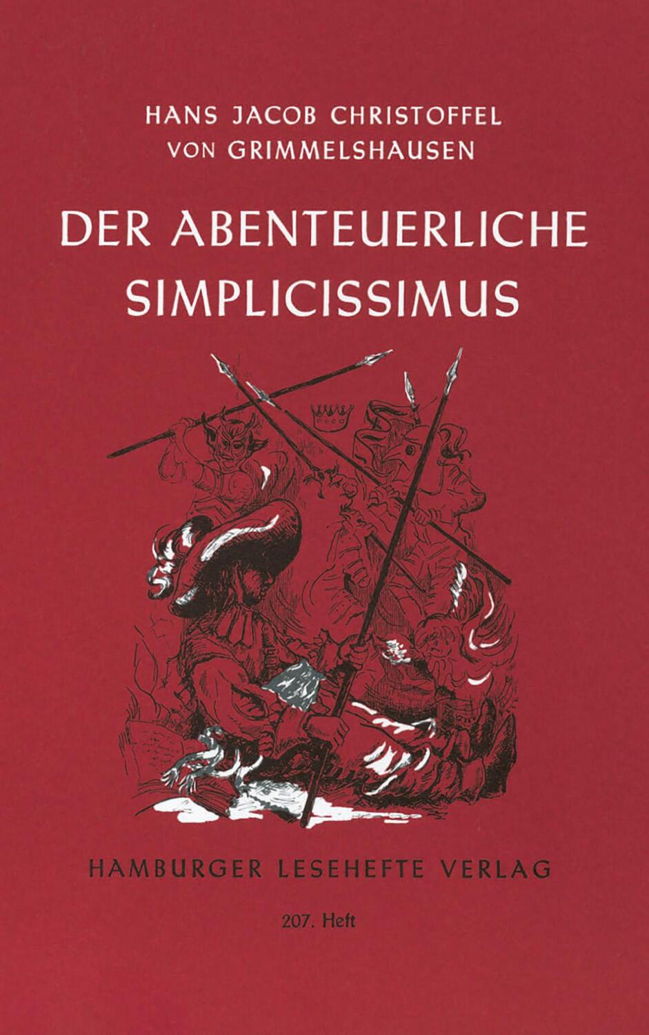 Cover: 9783872912060 | Der abenteuerliche Simplicissimus | Grimmelshausen | Taschenbuch
