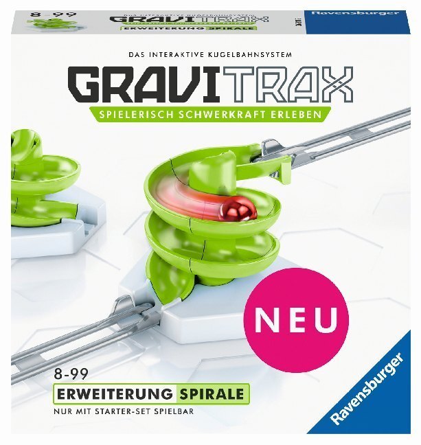 Bild: 4005556268115 | Ravensburger GraviTrax Kugelbahn - Erweiterung Action-Stein Spirale...