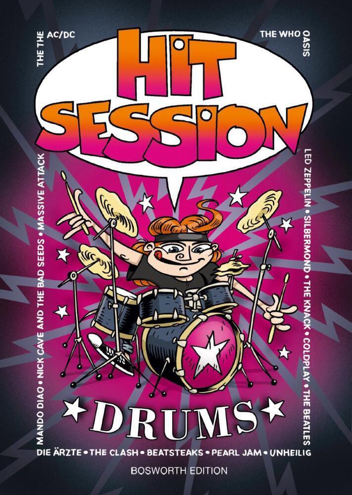 Cover: 9783865437181 | Hit Session, Drums | 100 Songs aus Pop, Rock, Metal | Ringbindung