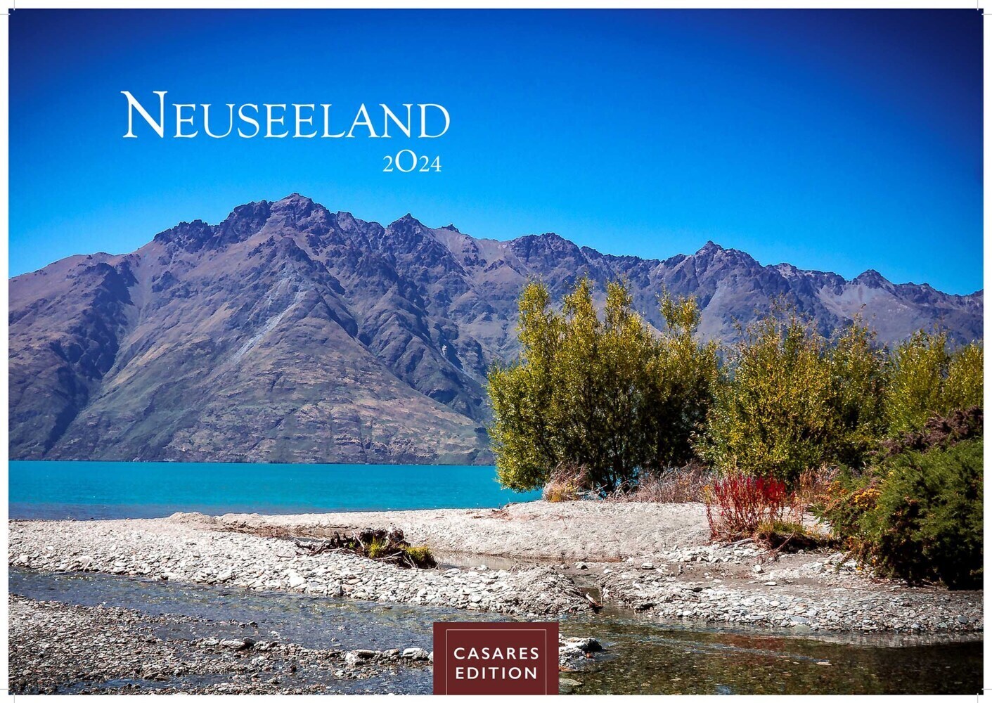 Cover: 9789918621019 | Neuseeland 2024 S 24x35cm | Kalender | 14 S. | Deutsch | 2024