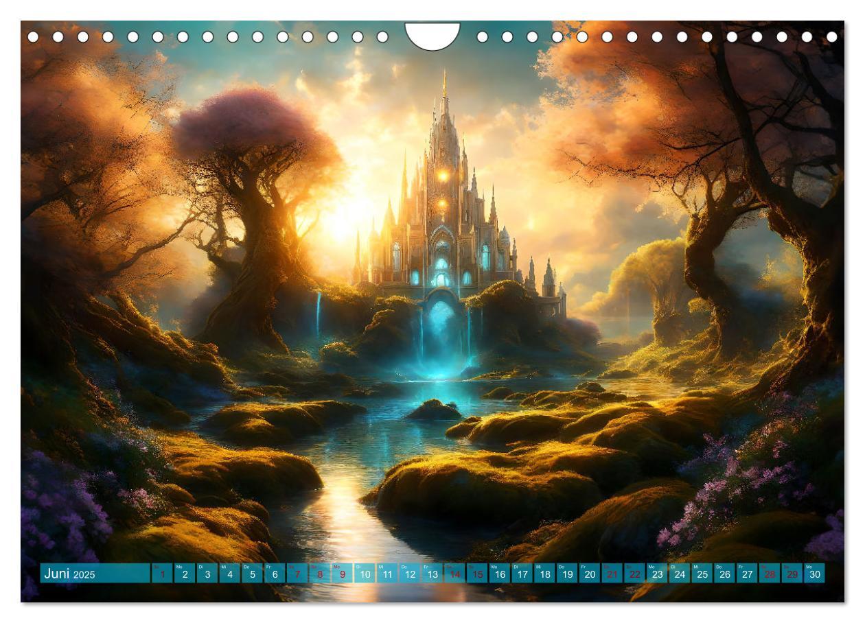 Bild: 9783457015773 | Visionen aus Atlantis (Wandkalender 2025 DIN A4 quer), CALVENDO...