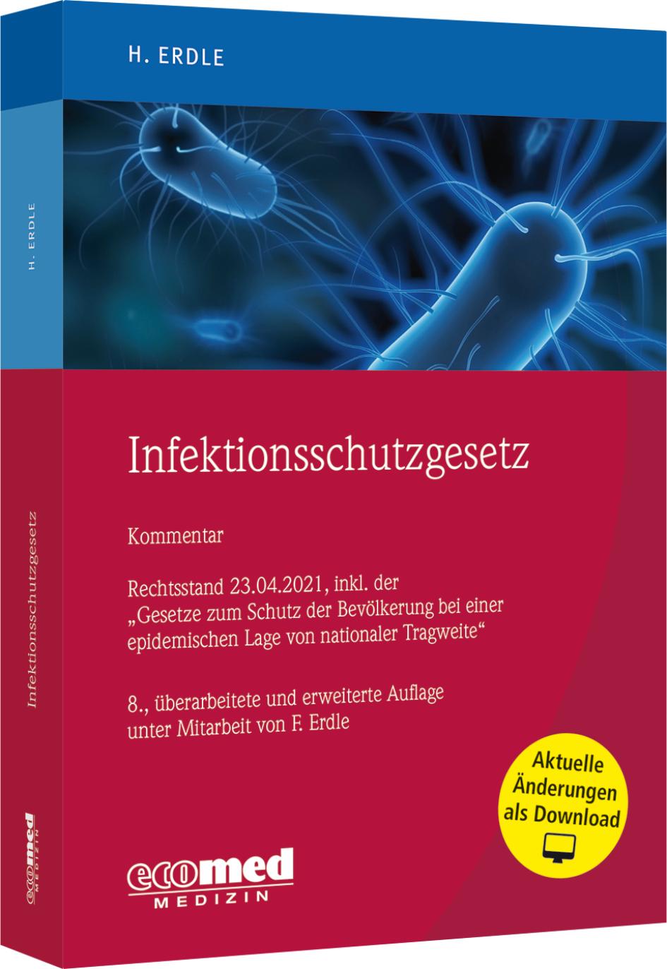 Cover: 9783609165356 | Infektionsschutzgesetz | Helmut Erdle | Bundle | ecomed Medizin | 2021