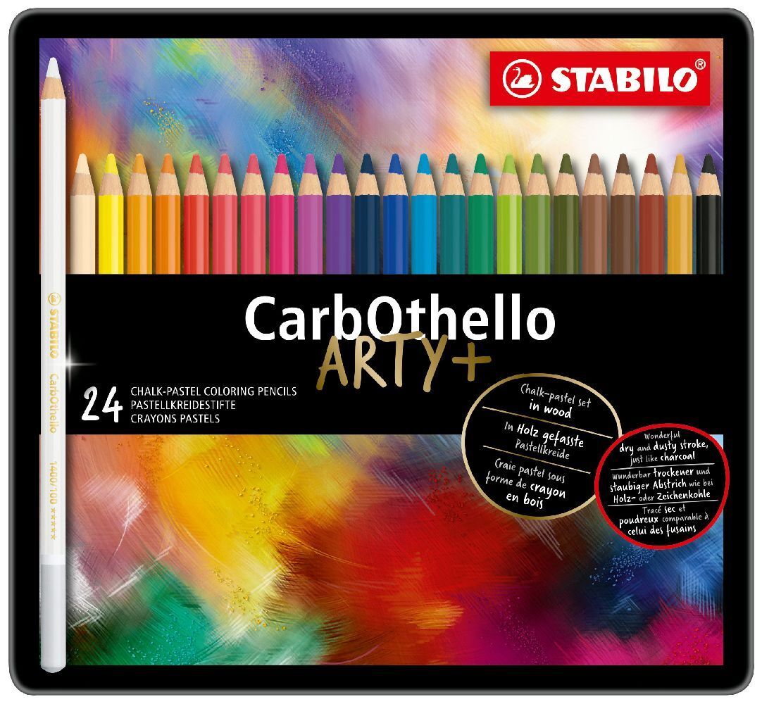 Cover: 4006381279628 | STABILO CarbOthello 24er Metalletui ARTY+" | Stück | In Karton | 2023