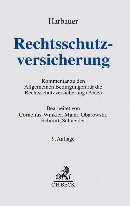 Cover: 9783406682643 | Rechtsschutzversicherung | Joachim Cornelius-Winkler (u. a.) | Buch