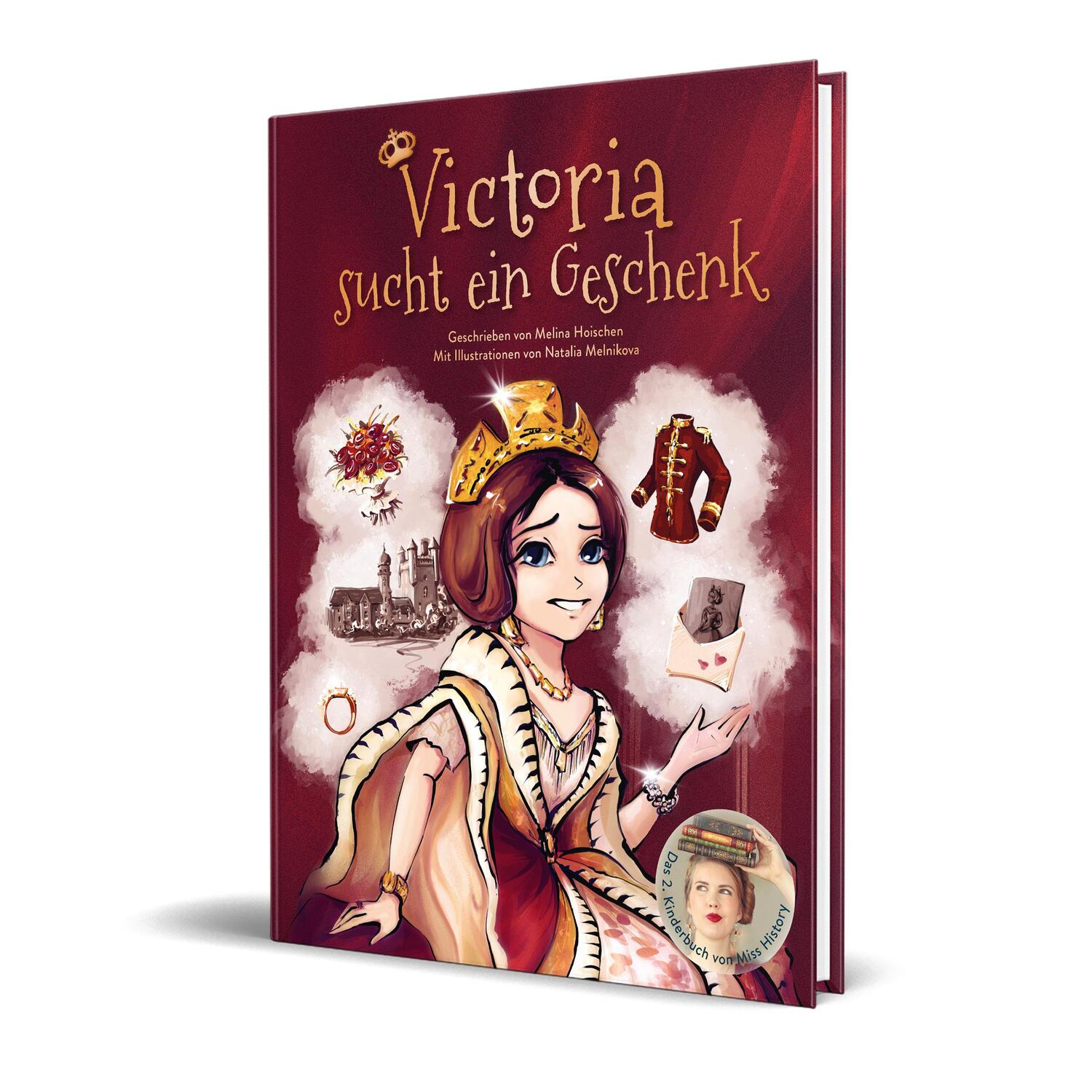 Cover: 9783960963592 | Victoria sucht ein Geschenk | von Melina Hoischen | History (u. a.)