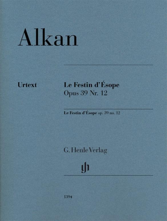 Cover: 9790201813943 | Le Festin d'Ésope op. 39,12 | Instrumentation: Piano solo | Gertsch