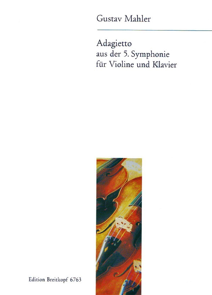Cover: 9790004169643 | Adagietto aus der 5. Symphonie | Gustav Mahler | Buch