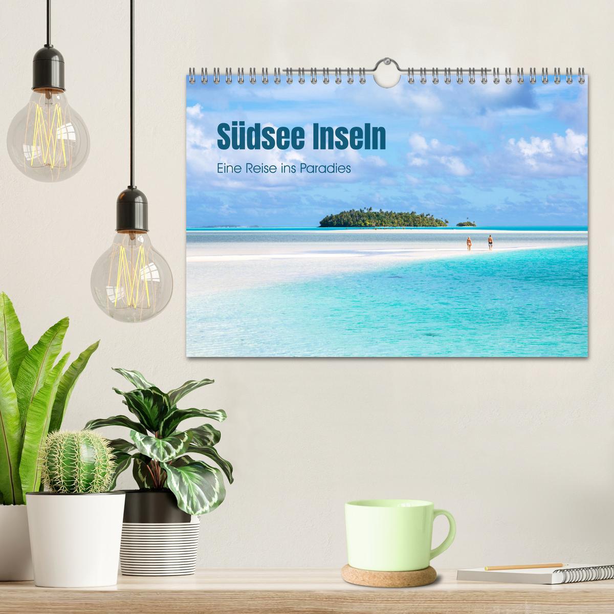 Bild: 9783383950605 | Südsee Inseln - Eine Reise ins Paradies (Wandkalender 2025 DIN A4...