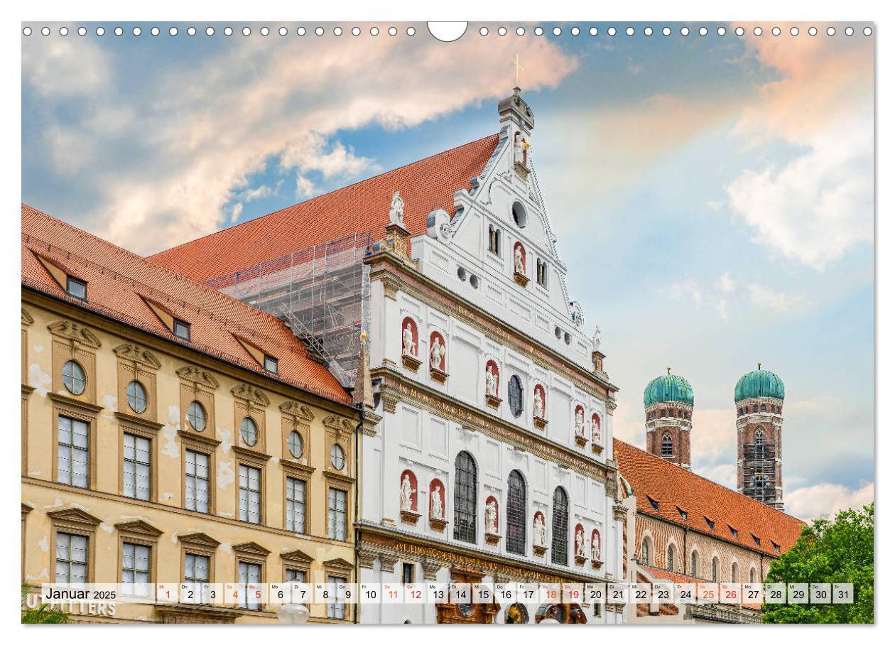 Bild: 9783435211555 | München Impressionen (Wandkalender 2025 DIN A3 quer), CALVENDO...