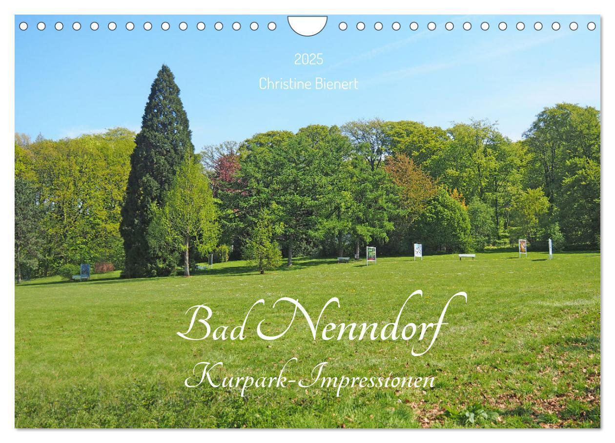 Cover: 9783435048021 | Bad Nenndorf, Kurpark-Impressionen (Wandkalender 2025 DIN A4 quer),...