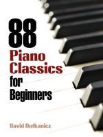 Cover: 9780486483887 | 88 Piano Classics for Beginners | David Dutkanicz | Taschenbuch | Buch