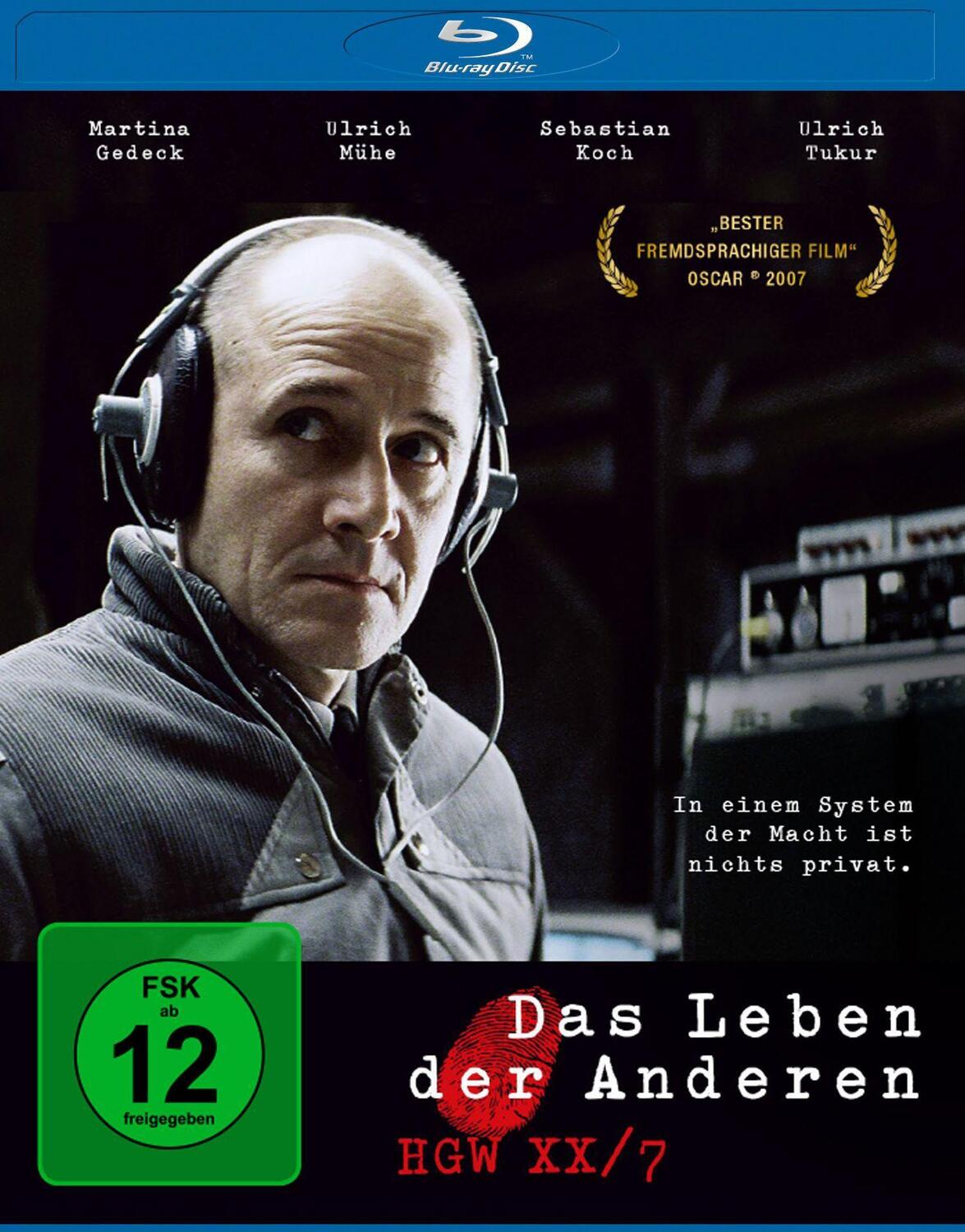Cover: 4061229155717 | Das Leben der Anderen | Florian Henckel von Donnersmarck | Blu-ray