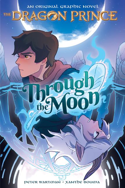 Cover: 9781338653069 | Through the Moon: A Graphic Novel (the Dragon Prince Graphic Novel #1)