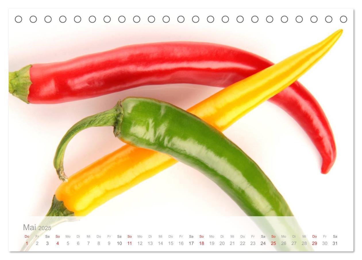 Bild: 9783457132951 | Der vegane Küchenkalender (Tischkalender 2025 DIN A5 quer),...