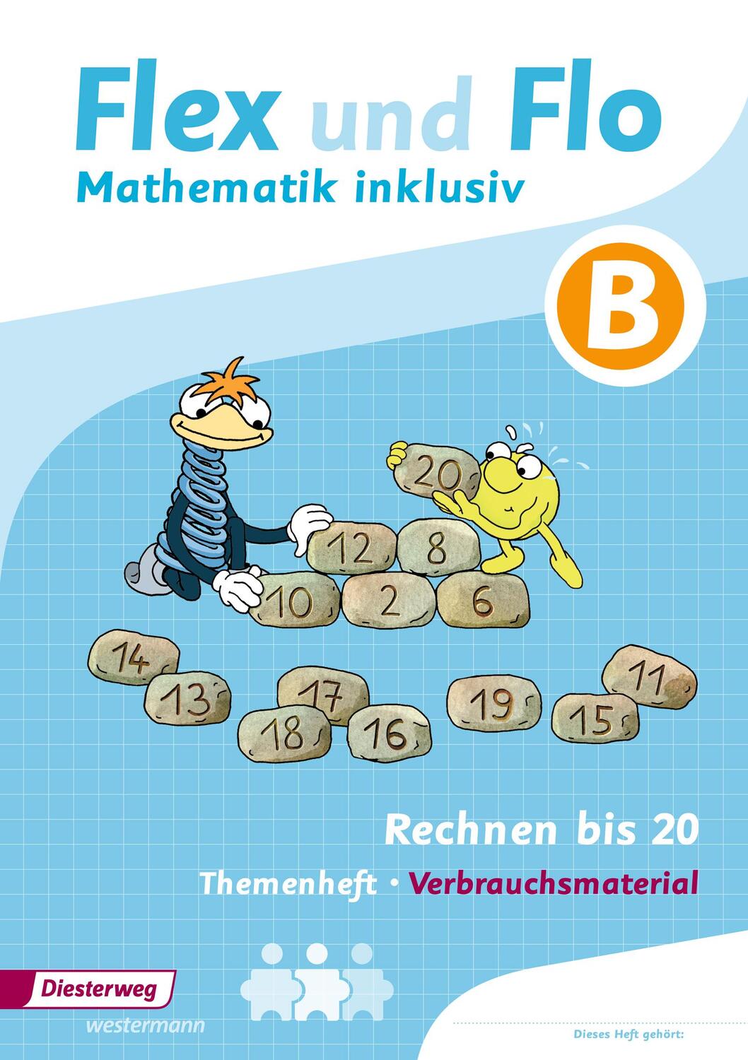 Cover: 9783425136622 | Flex und Flo - Mathematik inklusiv. Rechnen bis 20 inklusiv B | 72 S.