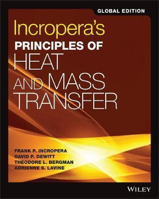 Cover: 9781119382911 | Incropera's Principles of Heat and Mass Transfer | Incropera (u. a.)